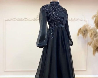 modest dinner dresses