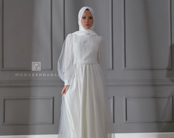 design dress bridesmaid muslimah