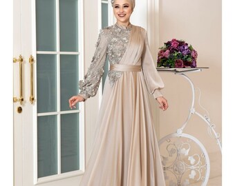 modest dinner dresses