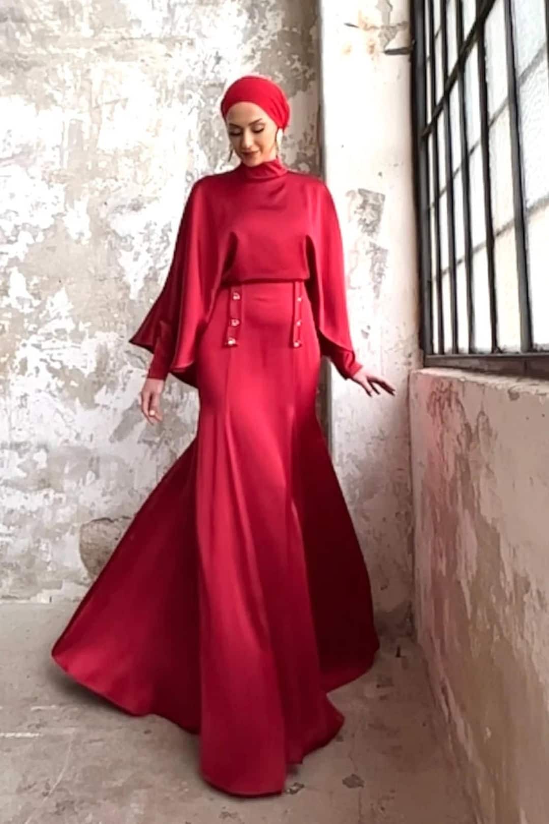 muslim gown with hijab