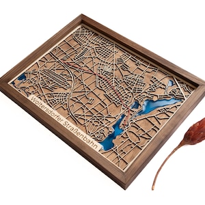 Woltersdorf Straßenbahn Map | Wood and Epoxy