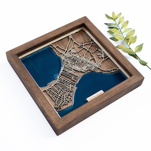 Höllviken : carte | Bois et époxy