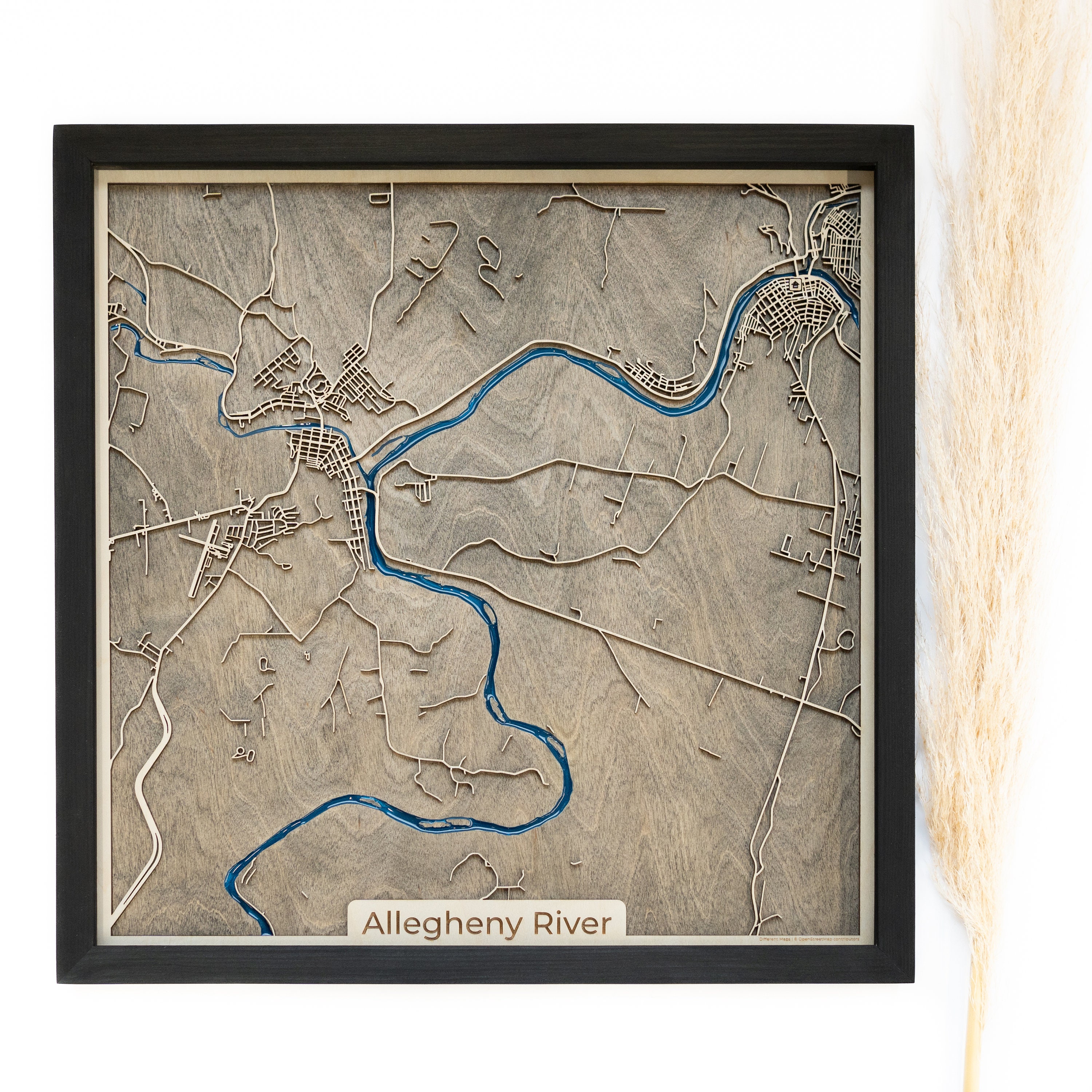 Allegheny River Island Maps Il P7qb 