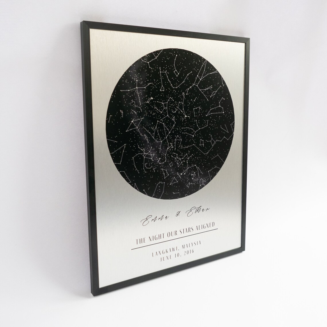 10th Anniversary Gift Aluminum Anniversary Gift Tin Star Etsy