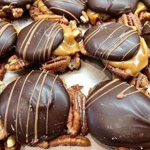 Pecan and Cashew Turtles