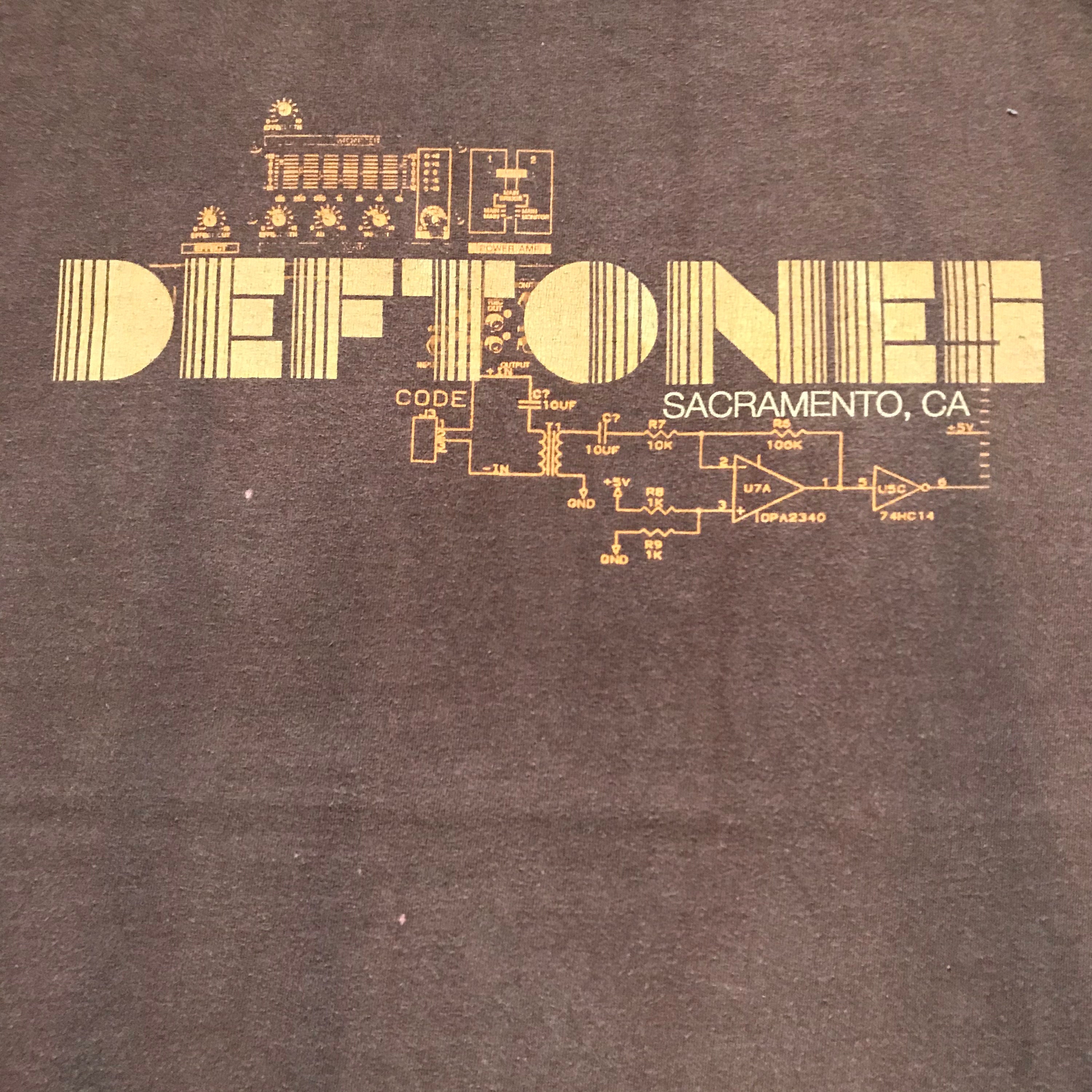 Deftones Tour Band T-shirt - Etsy Australia