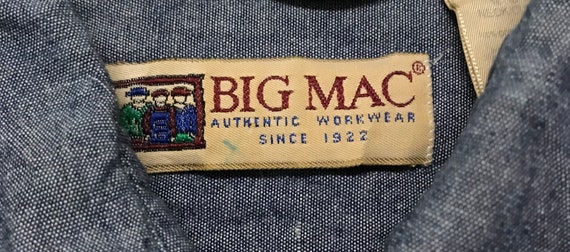 Vintage Big Mac Authentic Workwear