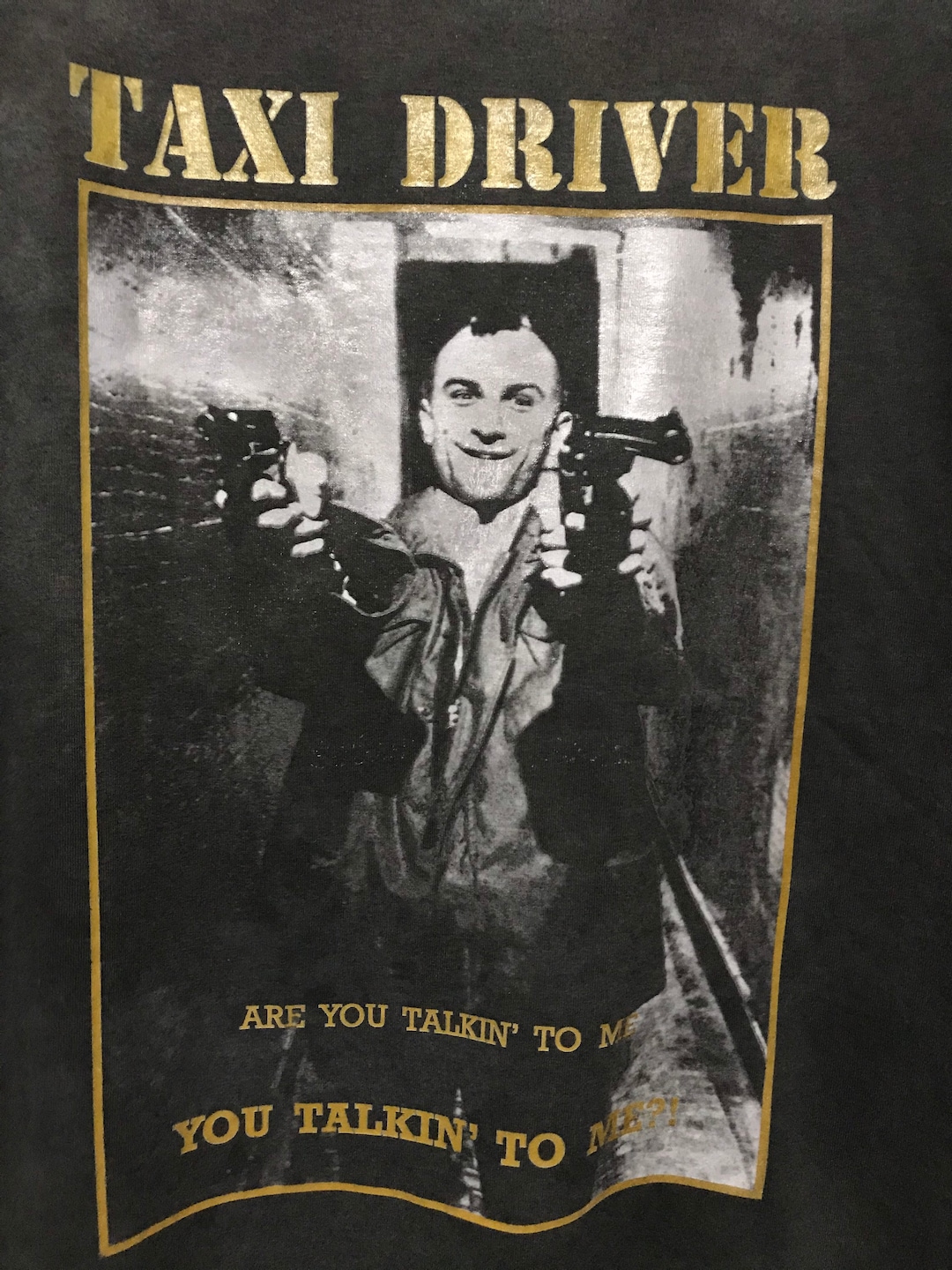 Vintage Taxi Driver Movie Tshirt Etsy