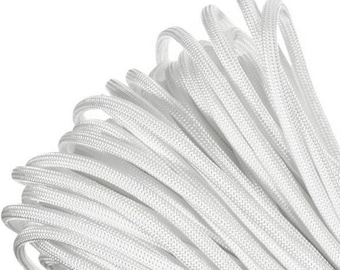 5mm Sash Nylon Cord, Braided Rope for DIY Projects, Camping and Hiking, Outdoor Recreation, Hanging and Securing Loads, 109 Yards