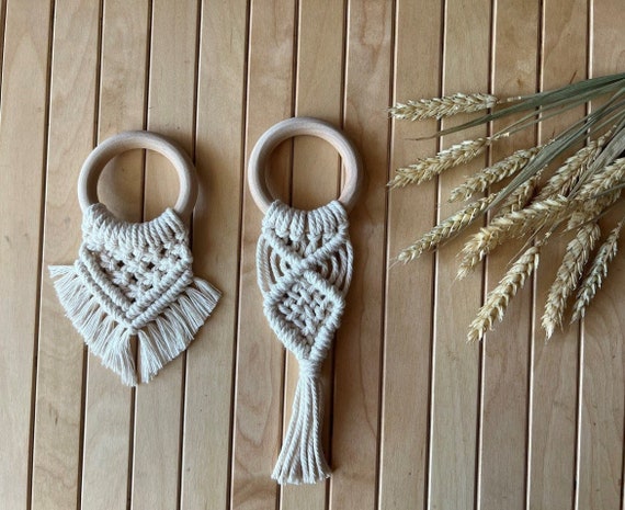 Macrame napkin holder best sale
