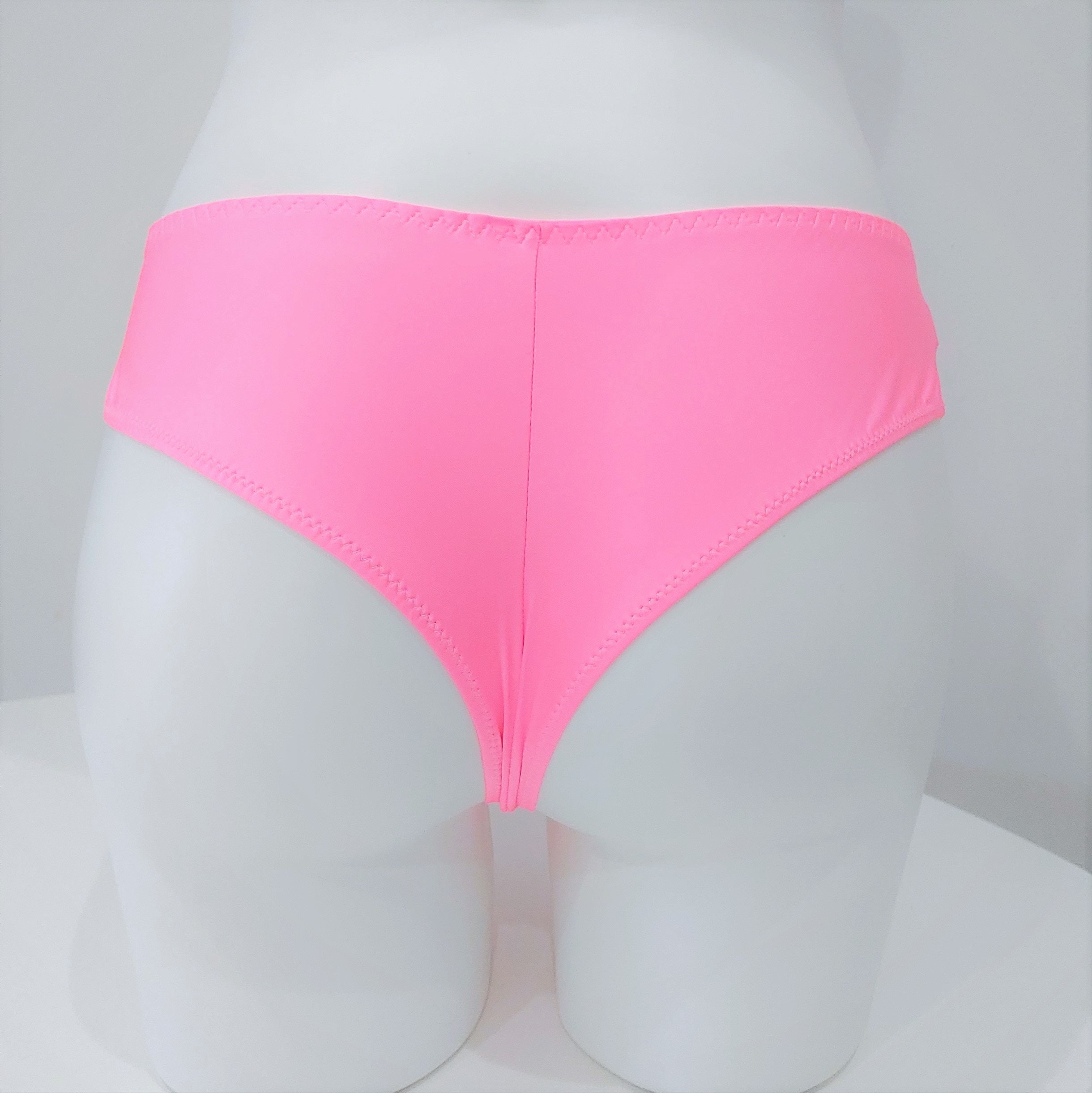 Sissy Panties for Men in Neon Pink. Crossdresser Sissy Lingerie. 