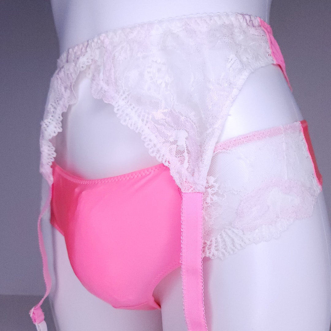 Floral Lace Sissy Garters
