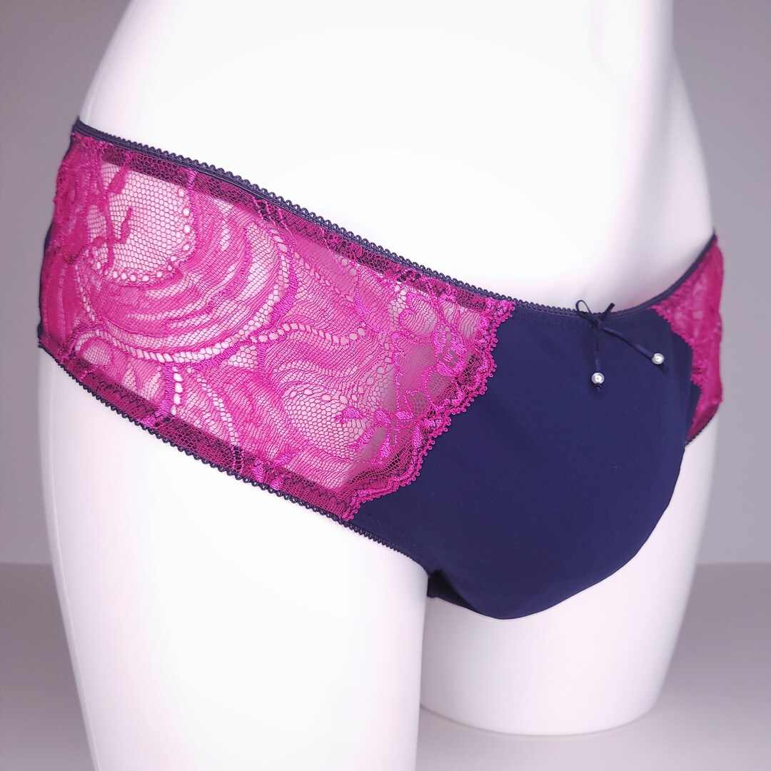 Floral Lace Sissy Panties – Soft Feminine Fit