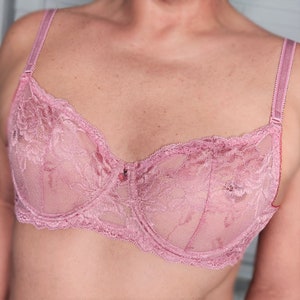 Bra for Men Sissy Pink Full Cover Trainning Bra Custom Made to Order  Crossdresser Cosplay -  Hong Kong