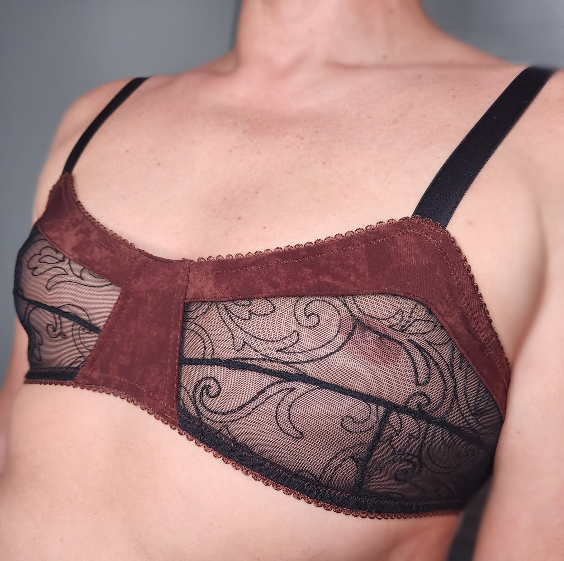 Lace Sleep Bra 