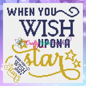 Wish Upon A Star Crochet Pattern Graph With Single Crochet Written, Wish upon a Star Graphgan pattern, Wish Upon a Star Blanket pattern