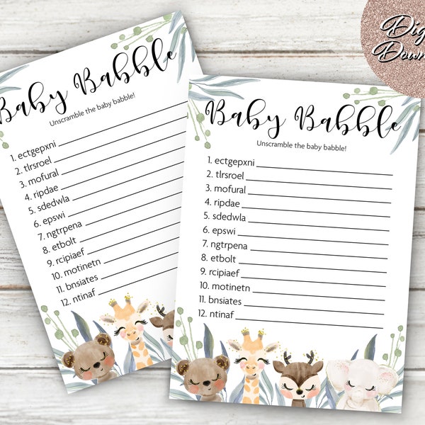 Baby Babble - Etsy