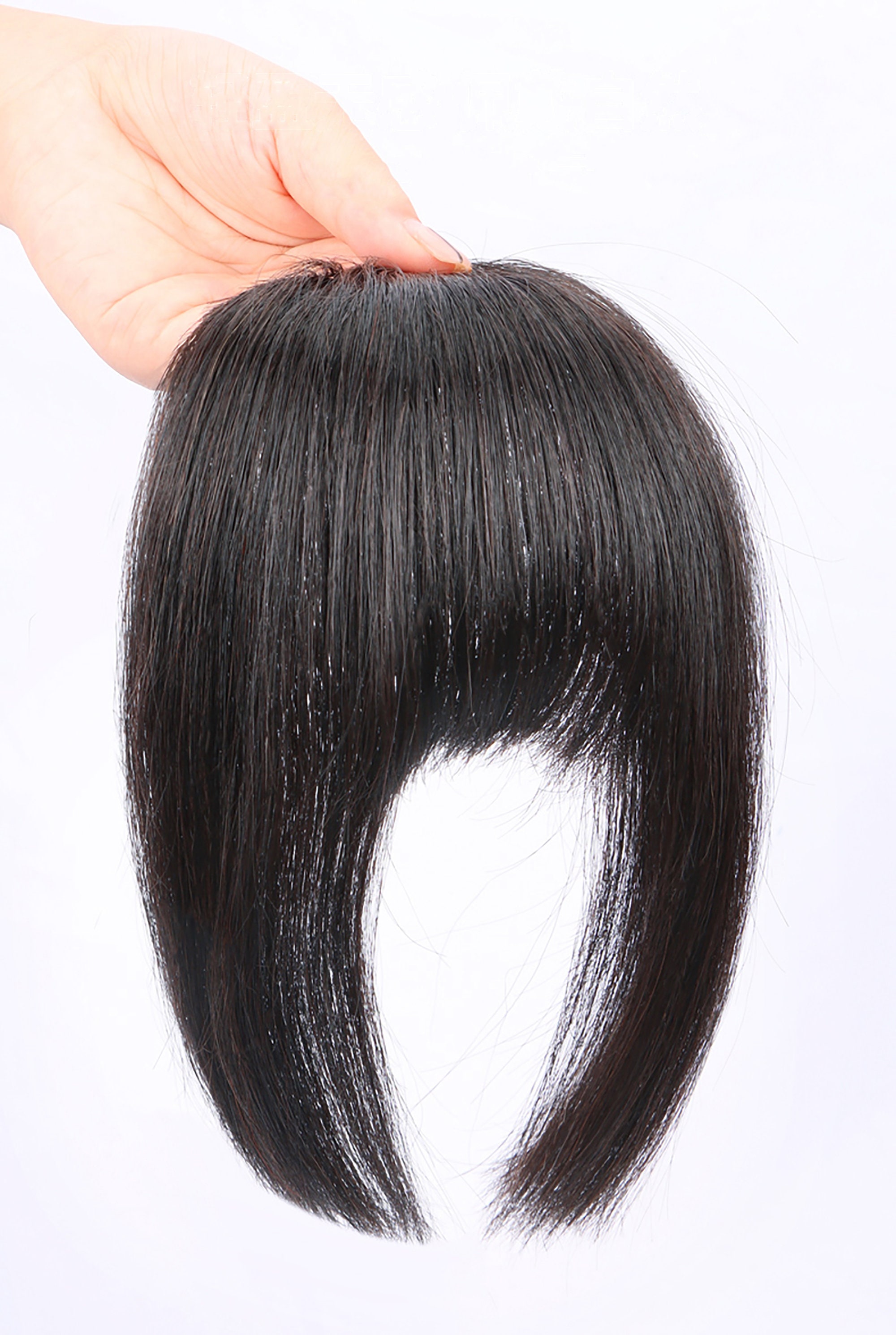 Sideburns Bangs Lace Base Natural Bangs Hair Piece Headband - Etsy