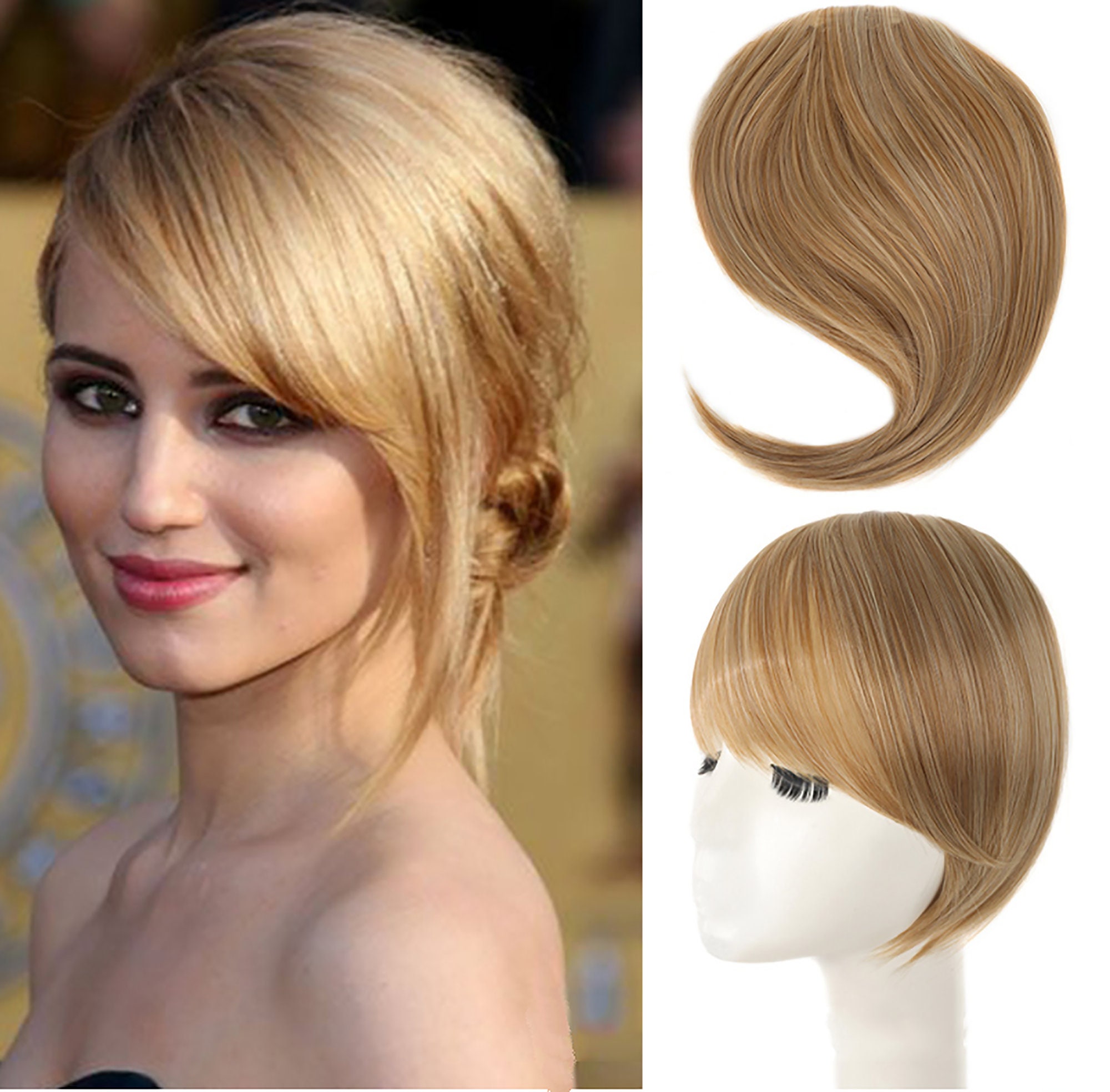 Bangs Hair Piece Forehead Hair Extension Side Bangs Female - Etsy Australia Bangs Hair Piece Forehead Hair Extension Side Bangs Female - Etsy Australia