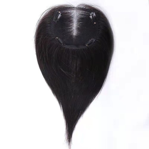 Shops Light Thin Lace Base Hair Topper, For Hair Loss Woman Hair Extension Covering,Real Hair Straight Hair Toupee,Straight Silky Hairpiece