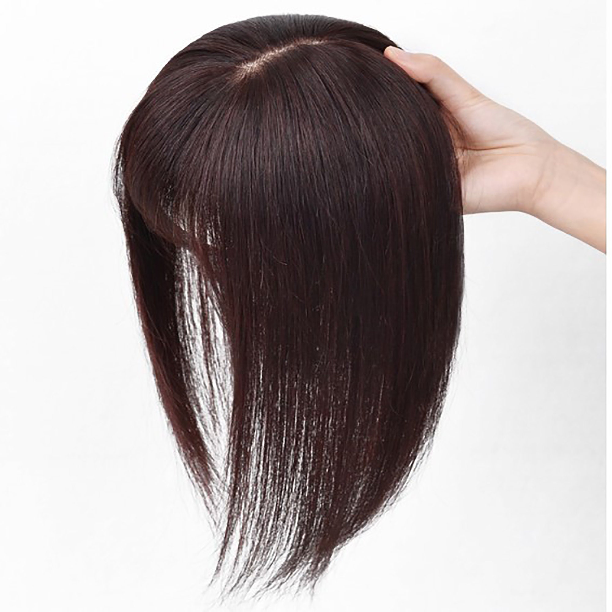 100 Real Human Hair Top Hairpieces for Womem with BangsBase Etsy