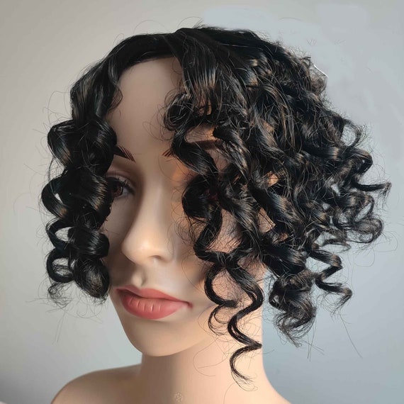 Curly Hair Topper Hairpieces for Womensoft Clip in Crown - Etsy Curly Hair Topper Hairpieces for Womensoft Clip in Crown - Etsy