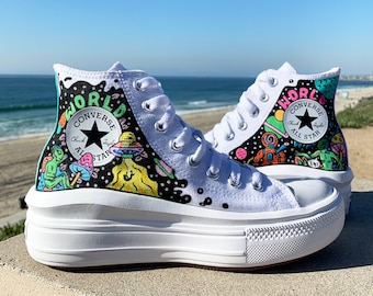 paintings on converse