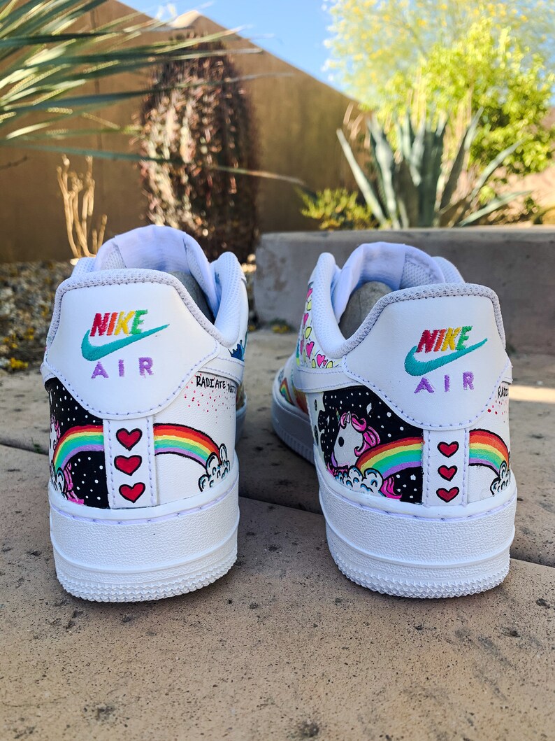 Nike Air Force 1 радужные