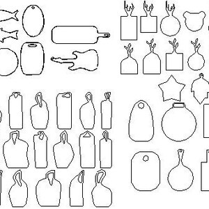 50 Charcuterie Board Designs vcarve, AI, svg, and DXF files Digital File image 2