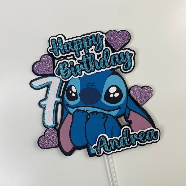 Lilo and Stitch Cake Topper Printable - Etsy