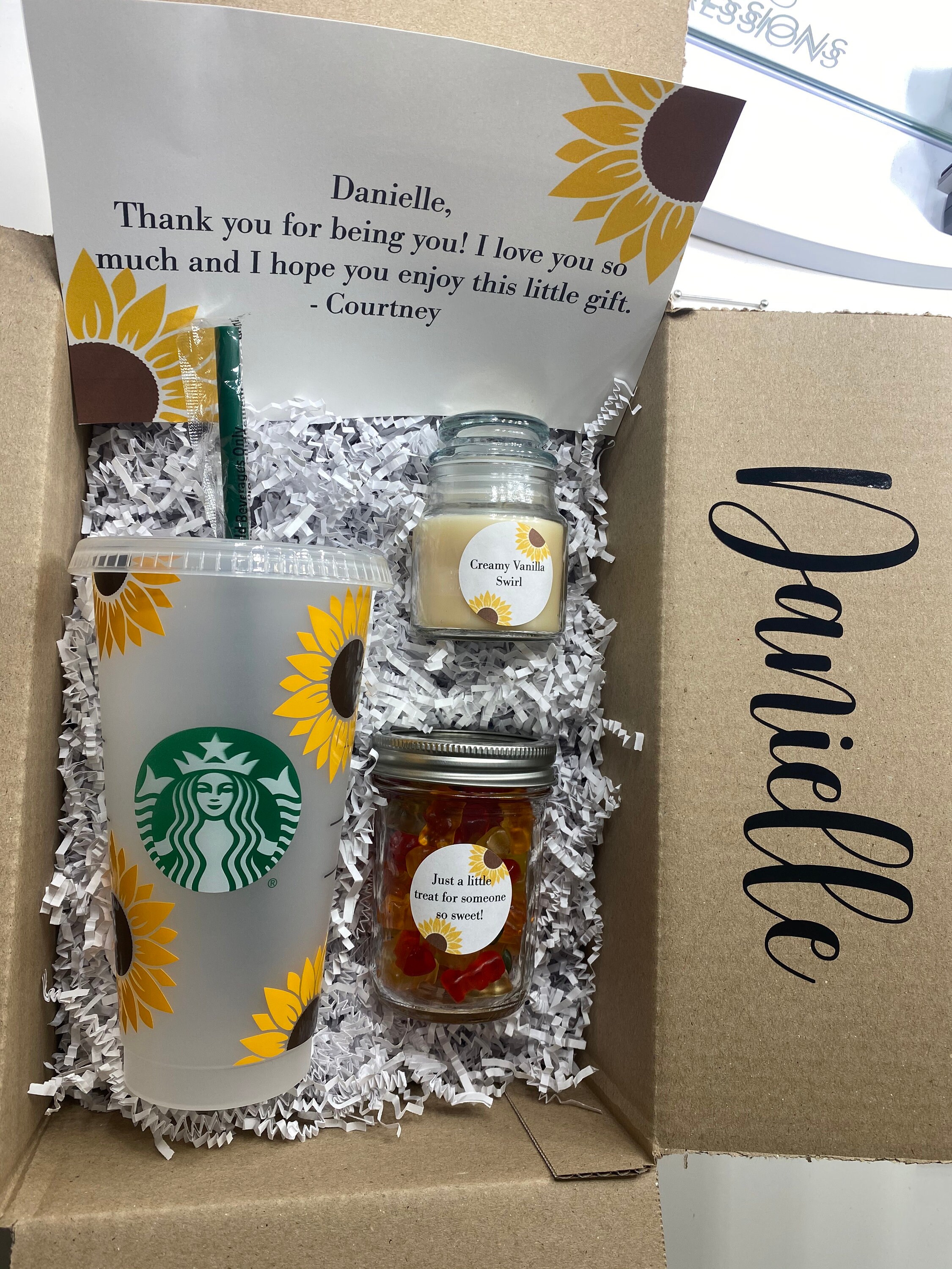 Gift Box for her | Happy Birthday box | Just because gift box | Sunfl…