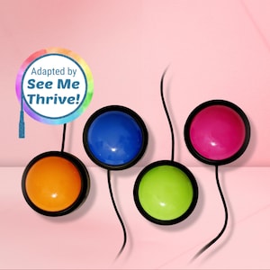 Capability Button Switch, Special Needs, Limited Mobility, Disability (Price includes Shipping)