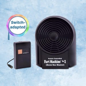 Switch-adapted Fart Machine, Brand New, Special Needs, Limited Mobility, Disability (Price includes Shipping)
