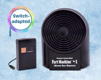 Switch-adapted Fart Machine, Brand New, Special Needs, Limited Mobility, Disability (Price includes Shipping)