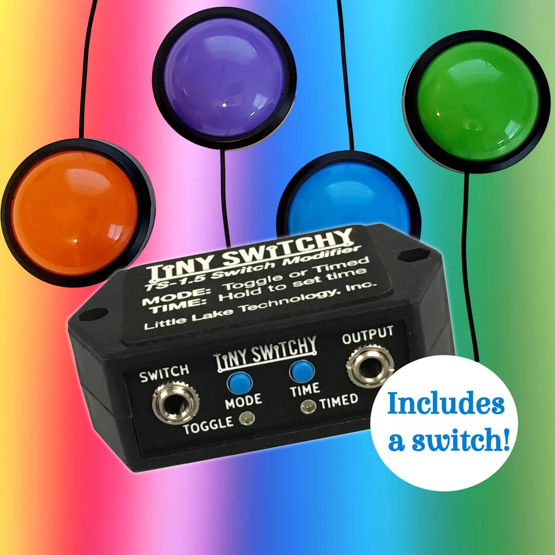Large Rectangular Switch Disability Switch Modifier With Capability Switch, Special Needs, Limited Mobility ...