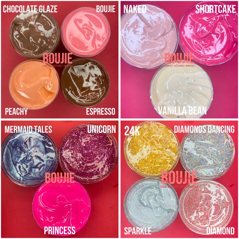 Wholesale Lip Gloss Base 8OZ Jars Premade Lip Gloss Base Etsy