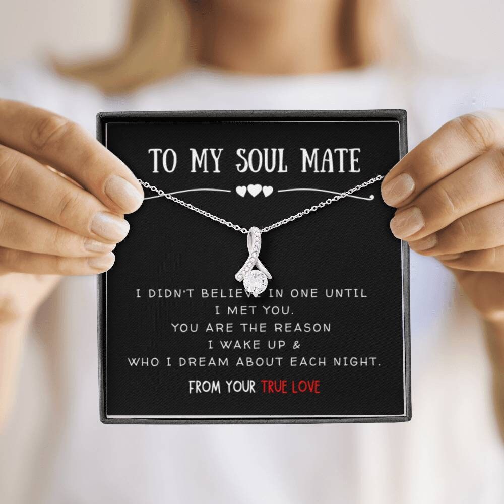 To My Soul Mate From Your True Love Gift for Wife Partner Etsy