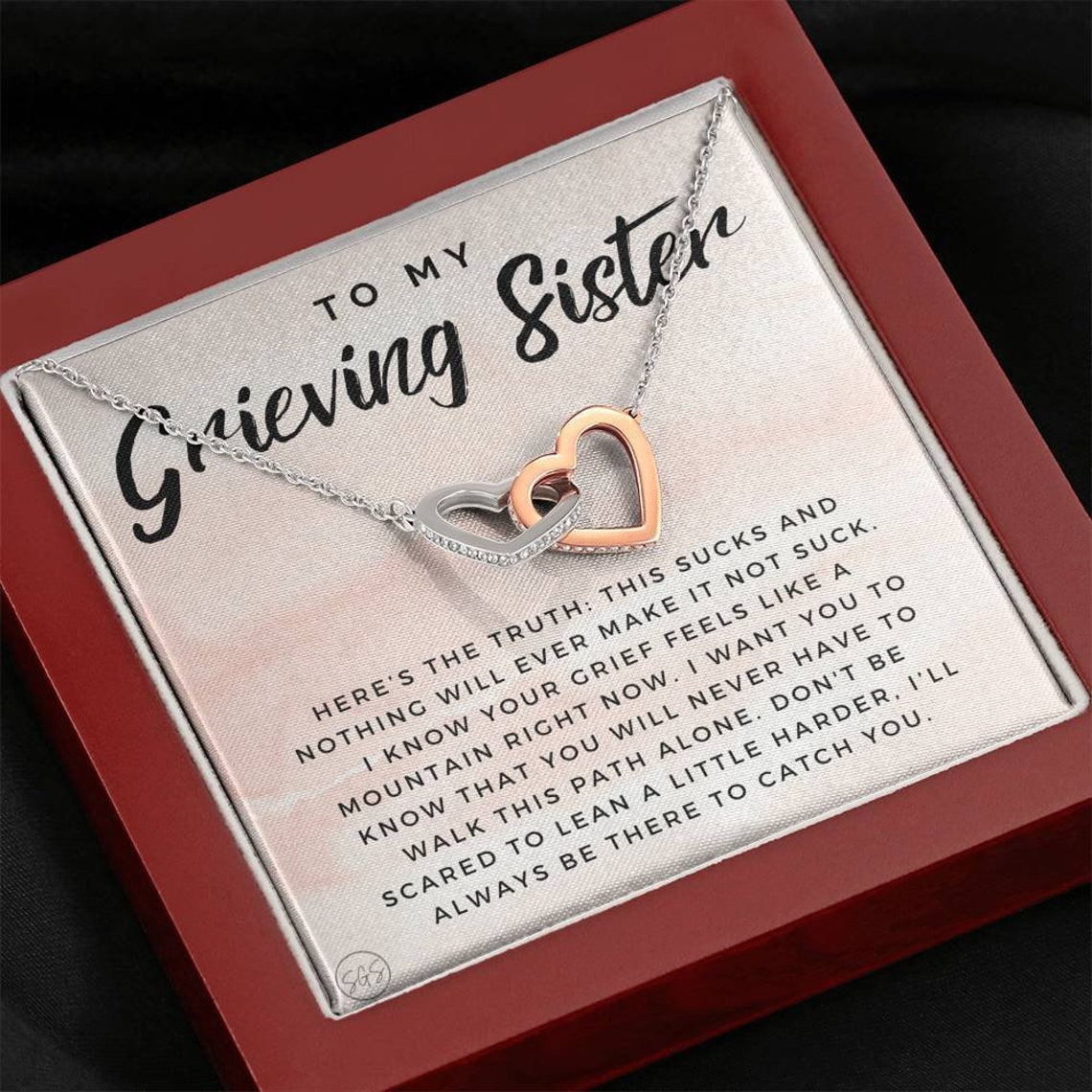 Sympathy Gift for Grieving Sister Grief Present Etsy