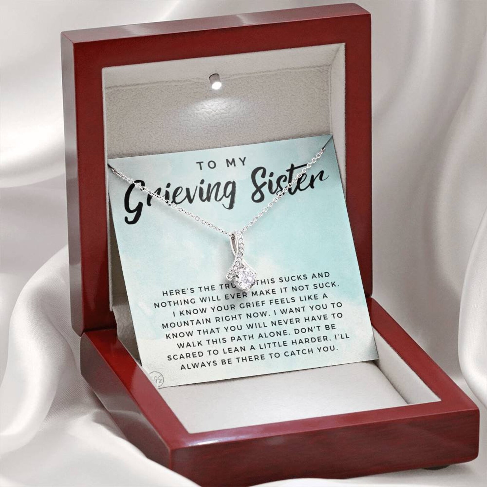 Sympathy Gift for Grieving Sister Grief Present Etsy