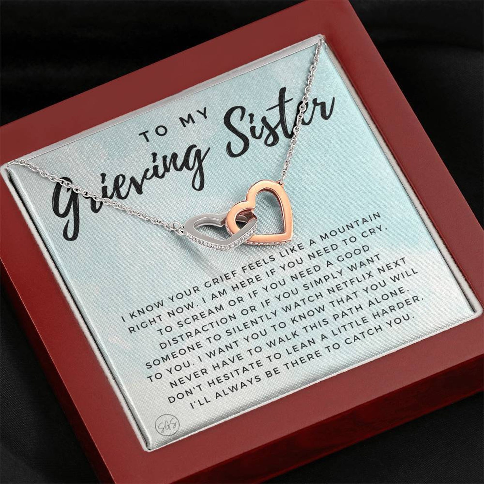 Sympathy Gift for Grieving Sister Grief Present Etsy
