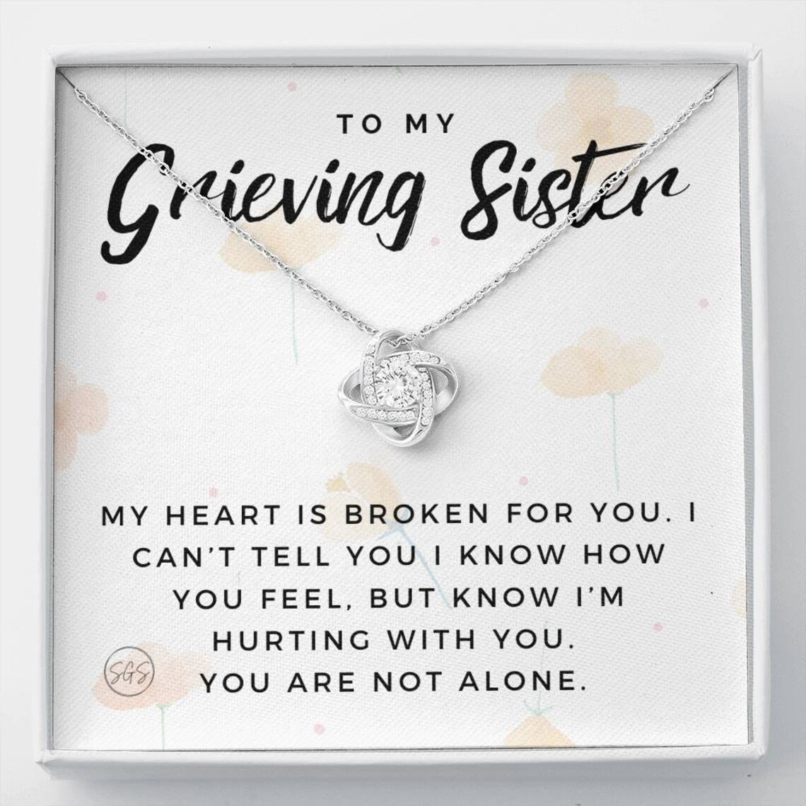 Sympathy Gift for Grieving Sister Grief Present Etsy