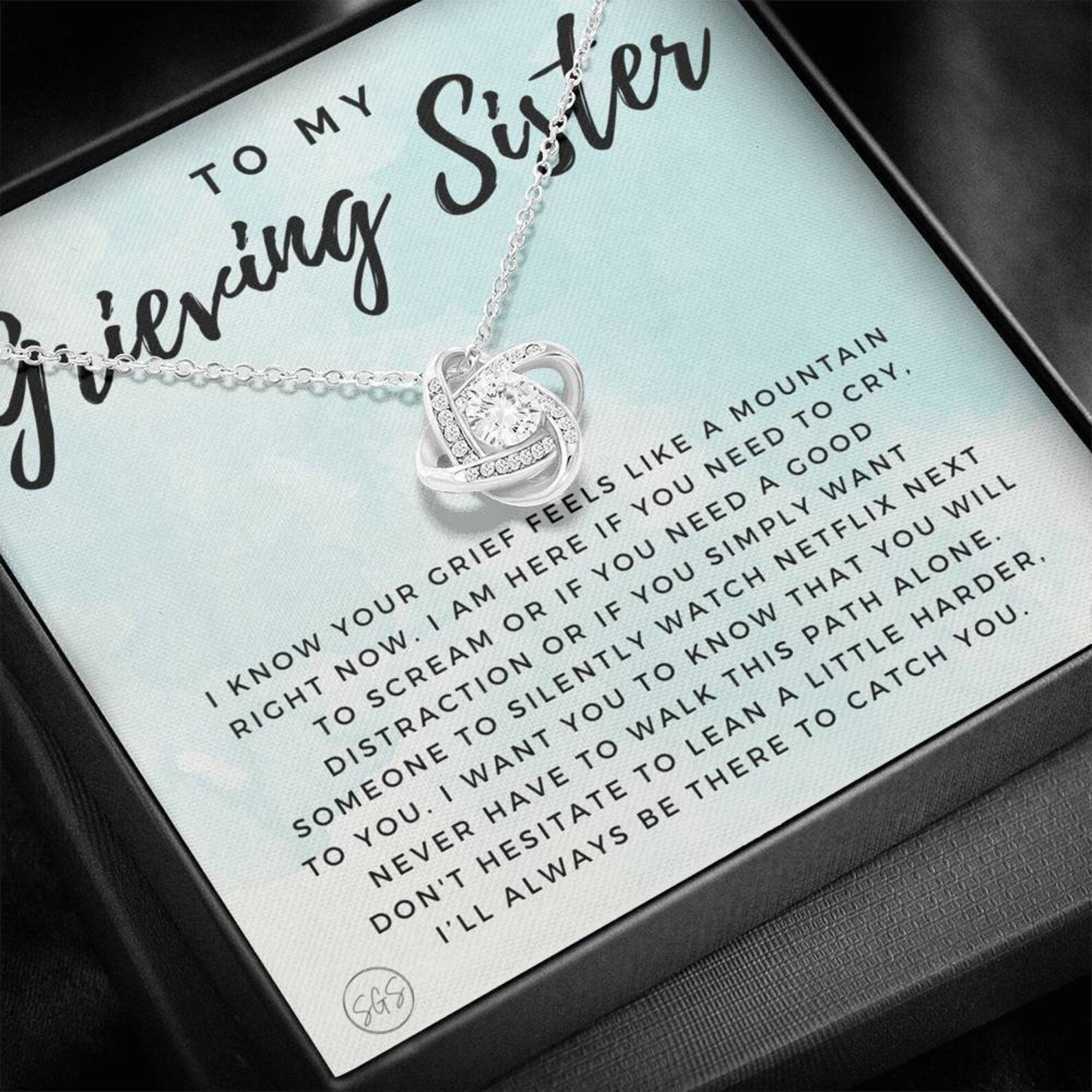Sympathy Gift for Grieving Sister Grief Present Etsy