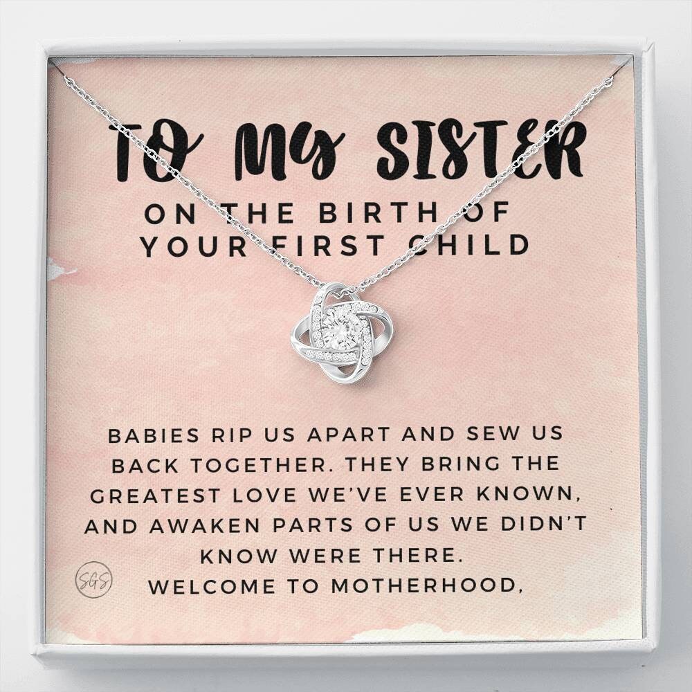 Sister Pregnancy Gift for First Child New Mom Push Present Etsy