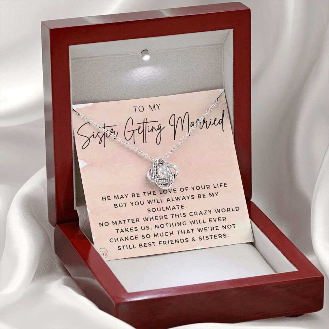 My Sister Getting Married Gift for the Bride Engagement - Etsy