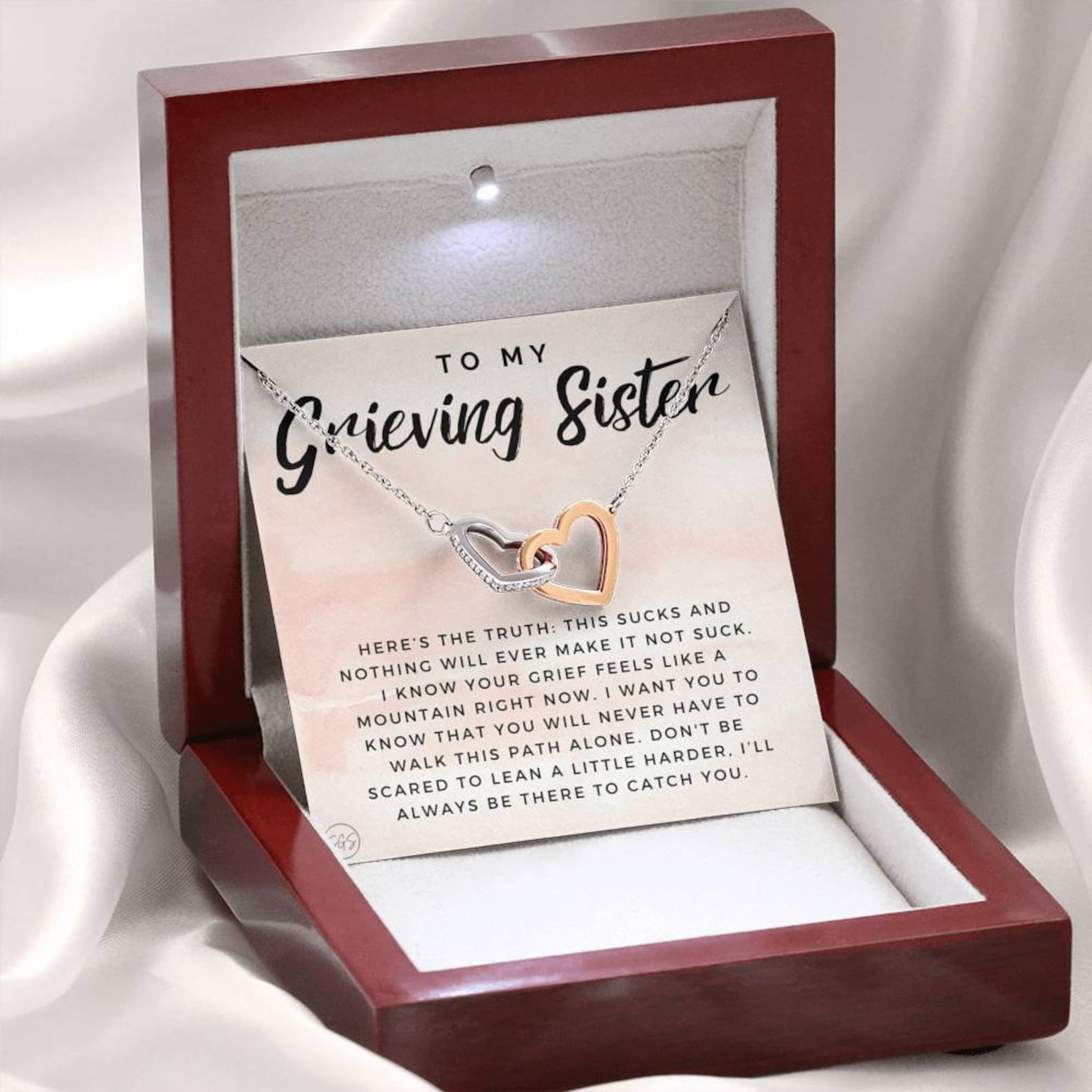 Sympathy Gift for Grieving Sister Grief Present Etsy
