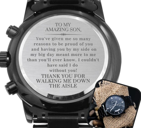 Etsy engraved online watch