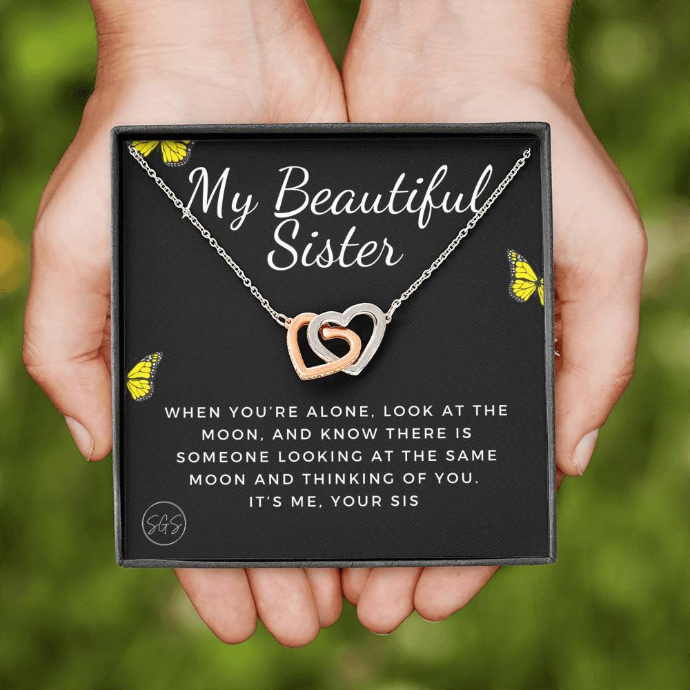 To My Beautiful Sister Thinking of You Sister Gift Sister  Etsy