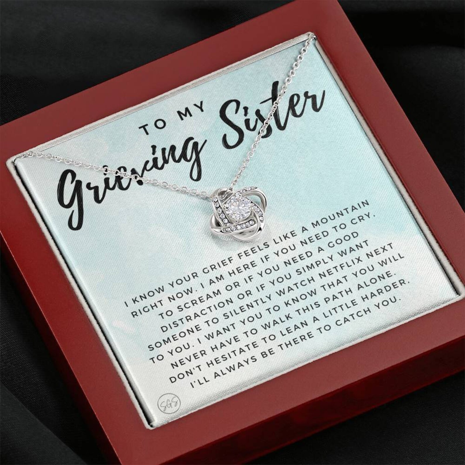 Sympathy Gift for Grieving Sister Grief Present Etsy