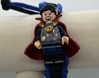 Dr Strange Adjustable Paracord lego figure Bracelet Friendship bracelet, party favor, gift