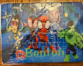 Personalized kids puzzles
